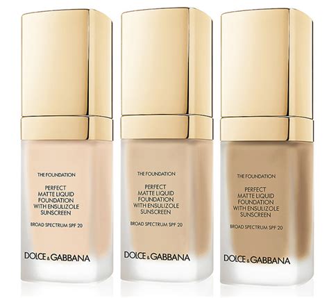 foundation dolce gabbana|dolce and gabbana foundation shades.